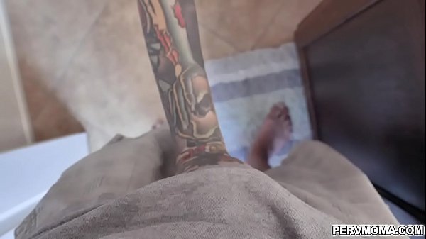 Hot stepmomma Lily Lane fucks with stepson dick