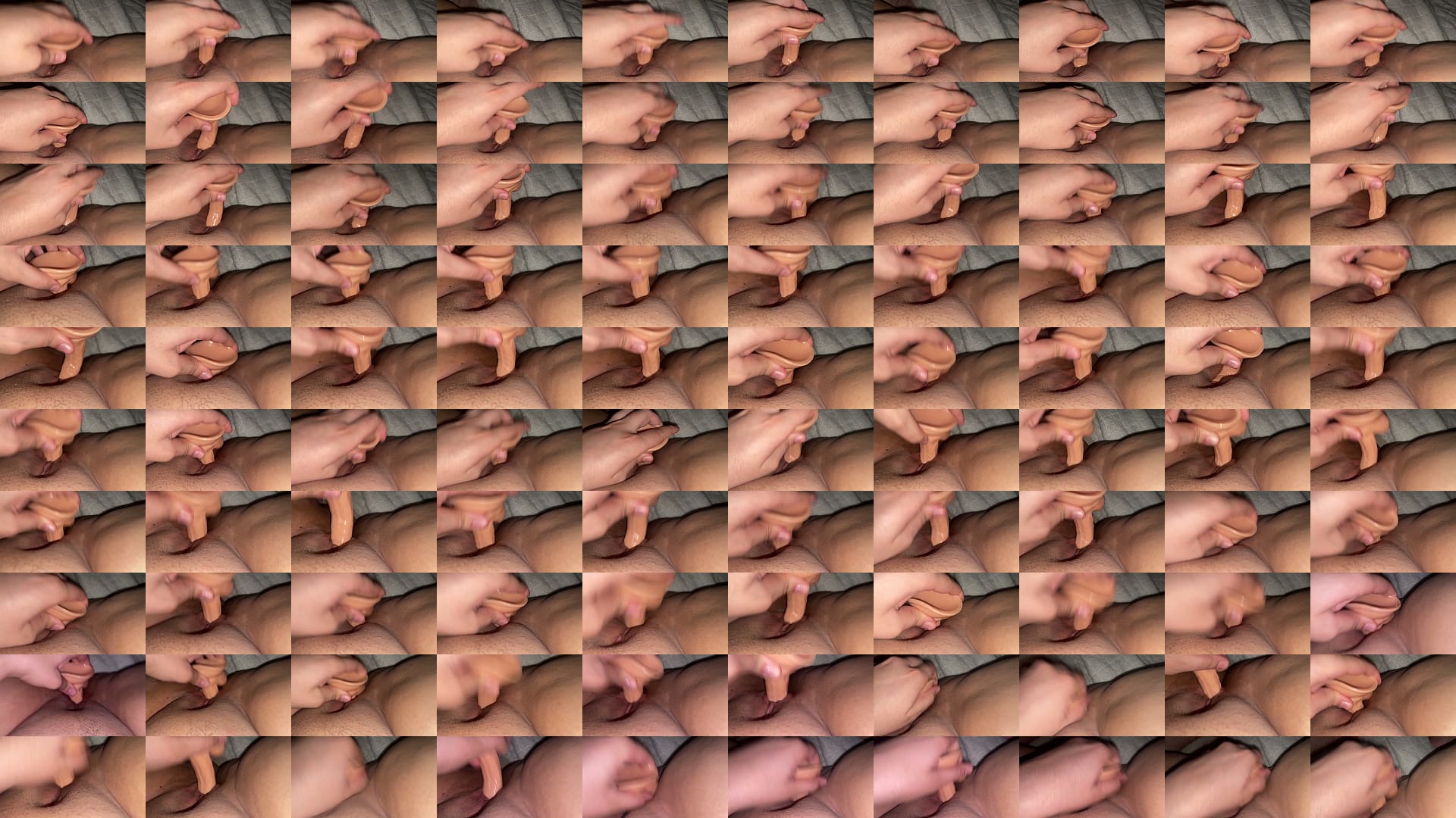 Masturb&aacute;ndome en mi cama de noche - POV desde arriba - Co&ntilde;o gordo y Big Lips 预览图