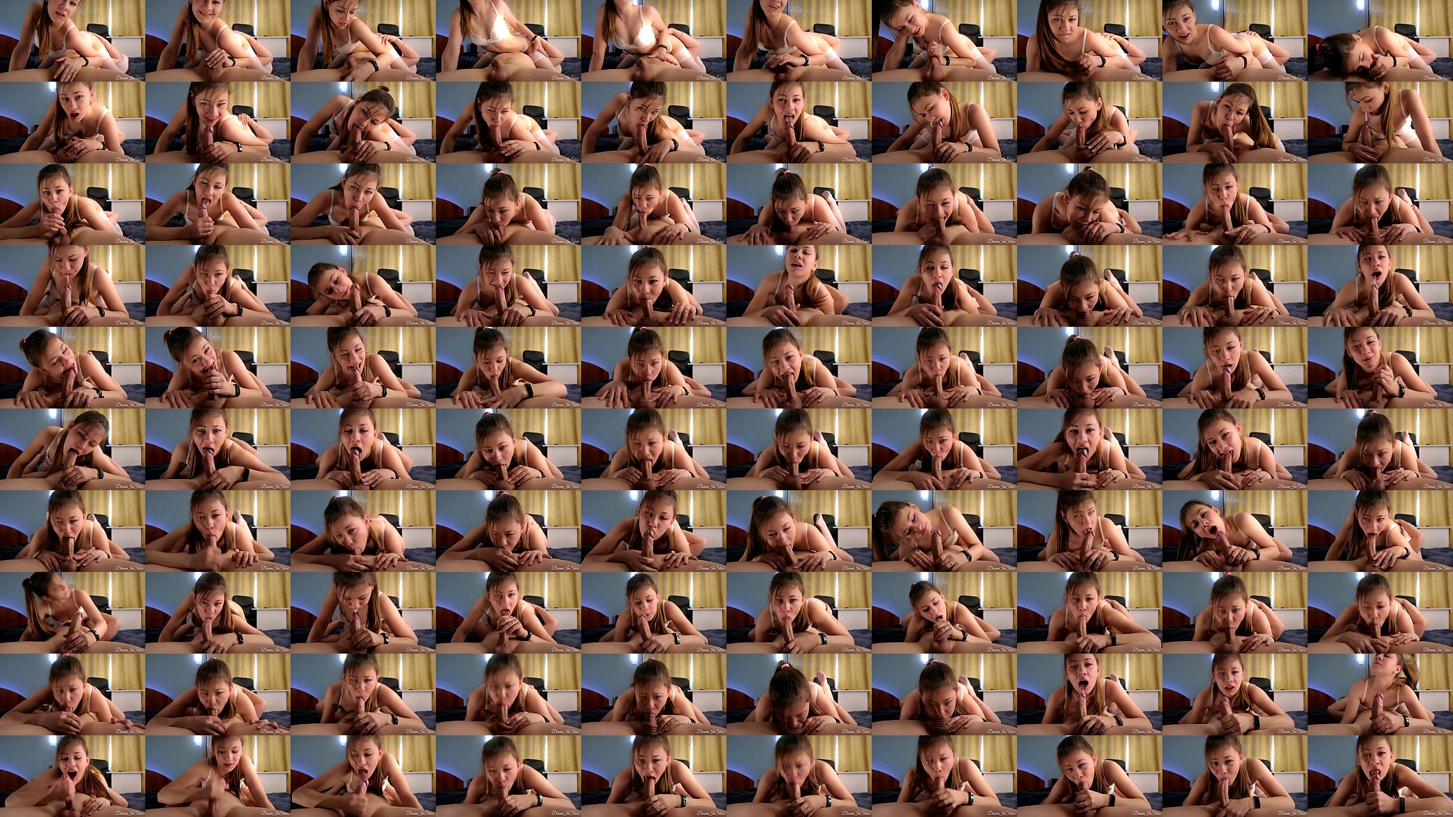 I Like to Feel His Cum in My Mouth after Deep Sloppy Blowjob 预览图