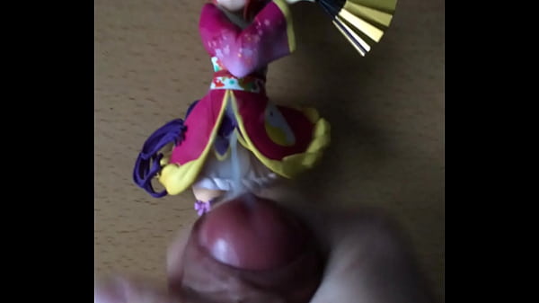 cum shot on figure.MOV