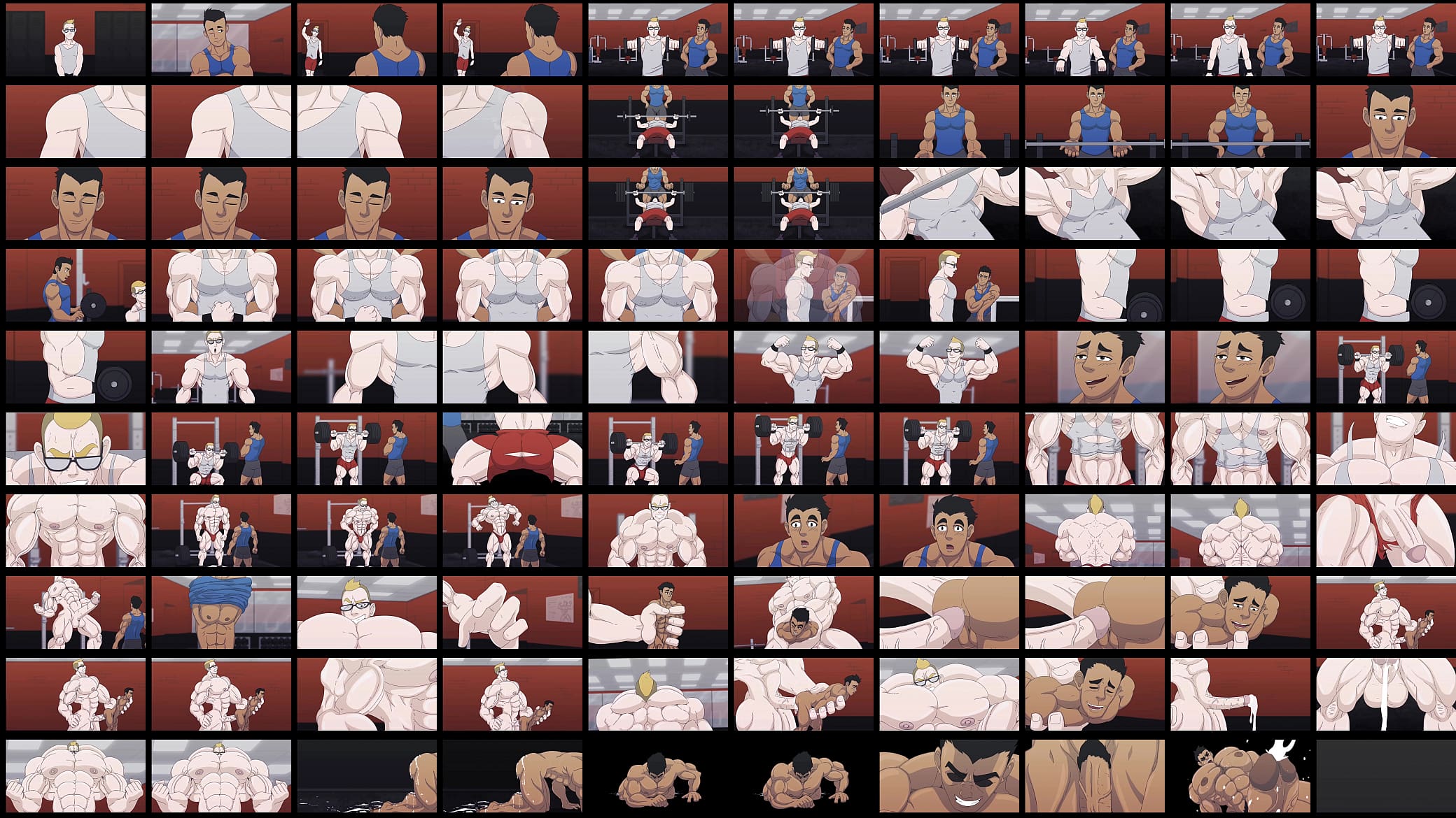 Muscle growth sex animation 预览图