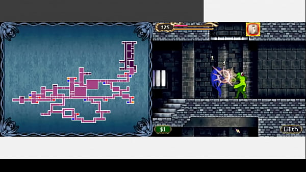 Blonde guy creampies sexy demon!