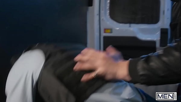 Download Video - Bearded Officer Olivier Robert Lets Malik Delgaty Pound His Eager Ass & Give Him A Facial - MEN