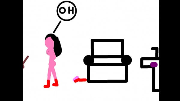 Sexstickmanvalio - stickman animation: surprise in the bathroom