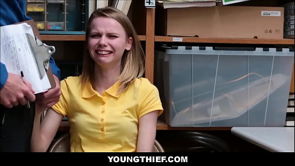 Shanmaeda22 - Tiny Blonde Teen Thief Caught Shoplifting Fucks Her Way To Freedom - Catarina Petrov, Wrex Oliver