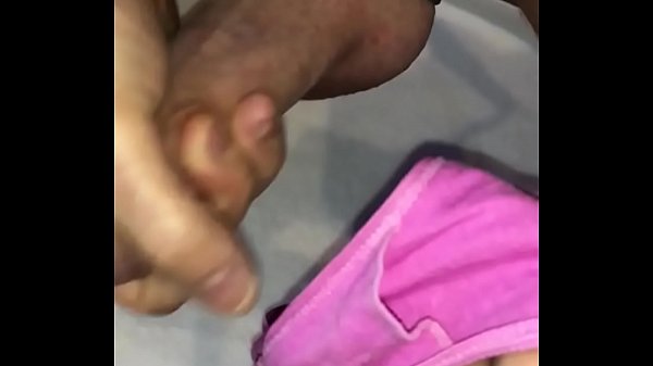 Download Video - Slow motion cum shot on pink gusset