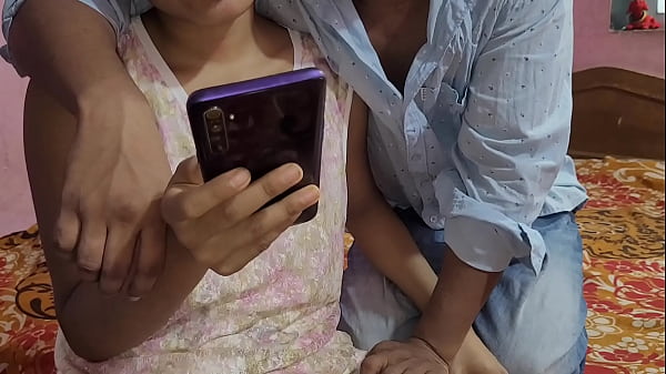 He gave marrow to the sister-in-law by spilling her water on the desi sister-in-law.