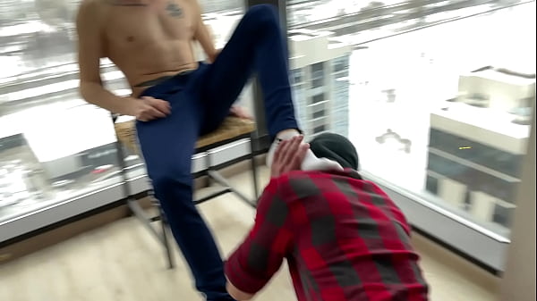 Download Video - The bottom obediently licks sneakers and gives anal for fucking guys Falcon Al Oliver Strelly Max Gen - 146