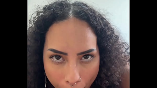 PETITE BRUNETTE LATINA ROUGH FUCKED IN POV - Deepthroat Gagging Cowgirl riding Missionary Cum on tits