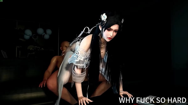 3D cute Asian slut with sexy dress got her wet pussy fucked so hard