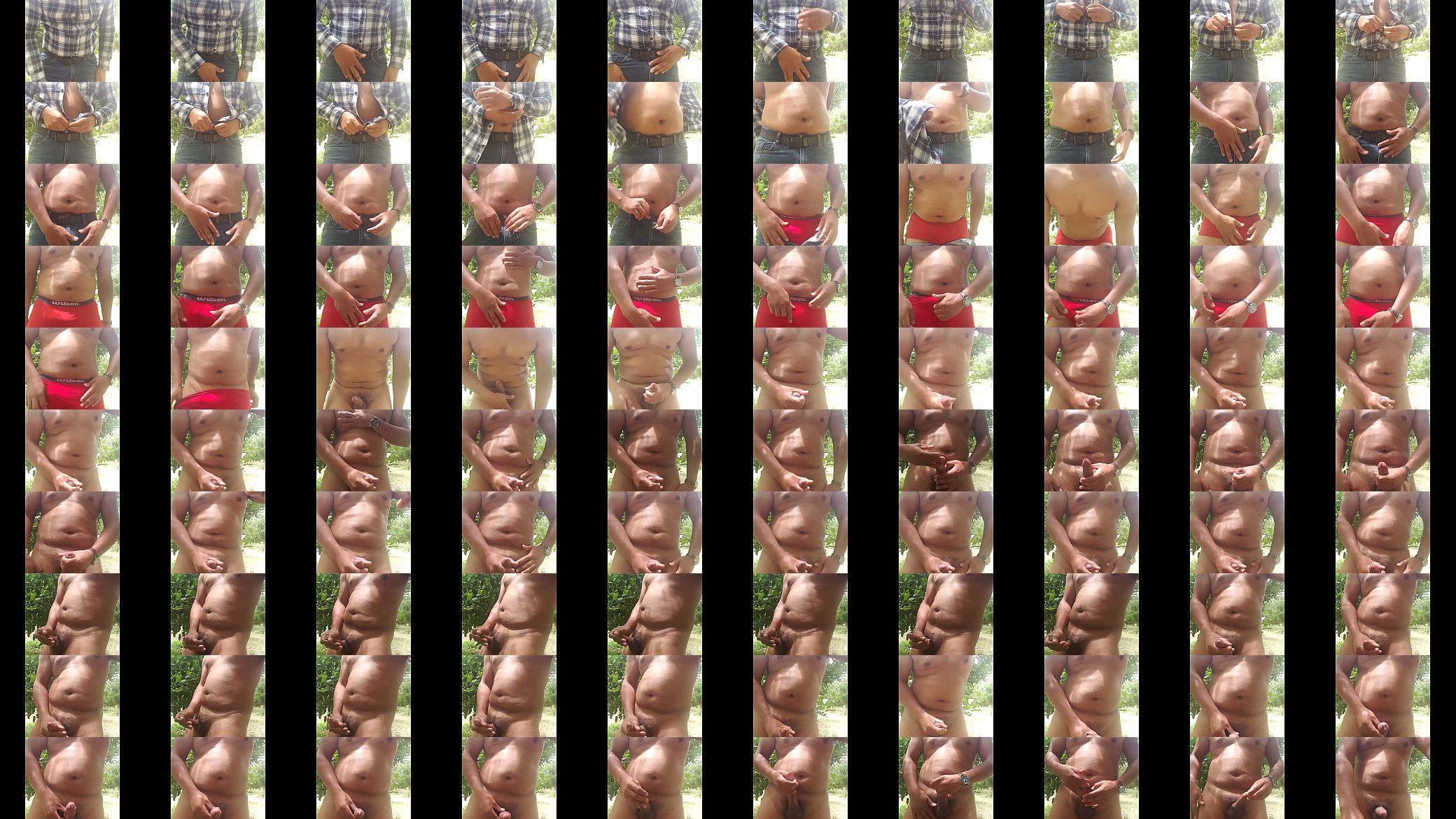 Jerk-off in a apple orchard again 预览图