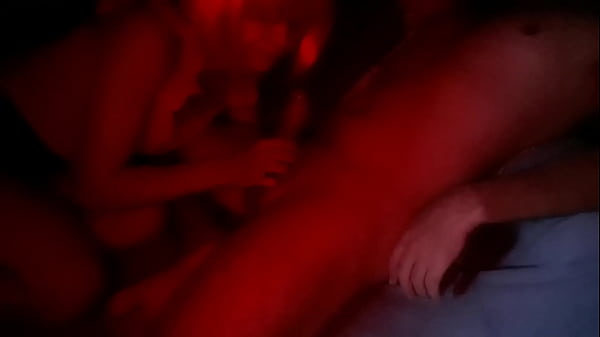 Girl giving blowjob to her boss