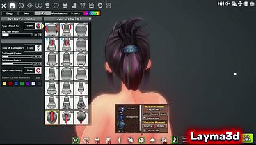 Anime hentai with milky cum on her ass l 3d anime cute fit hentai anime girl blossom figure look