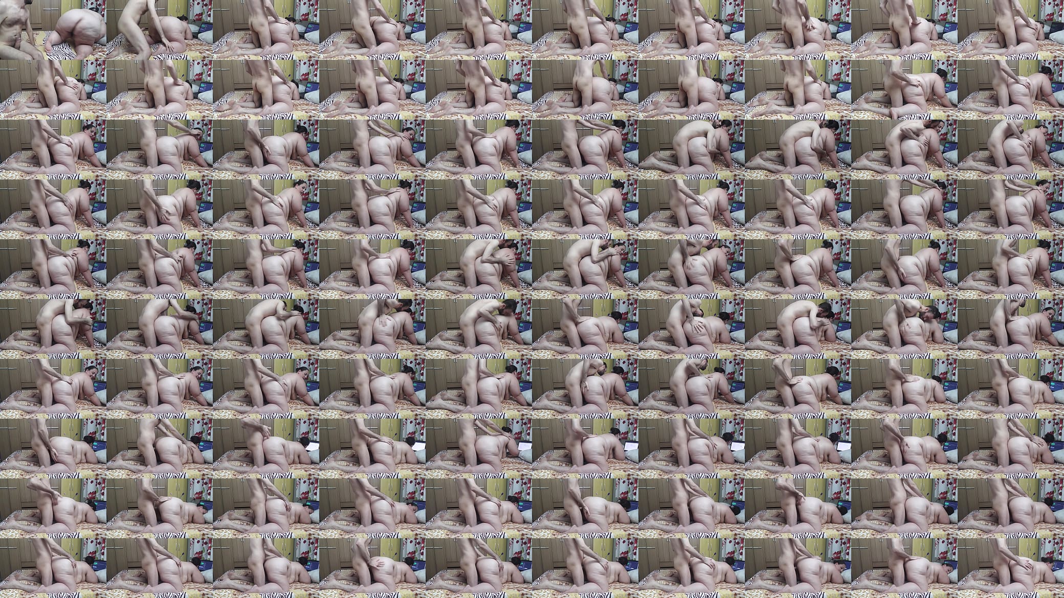 Doggystyle with my sexy BBW wife 预览图