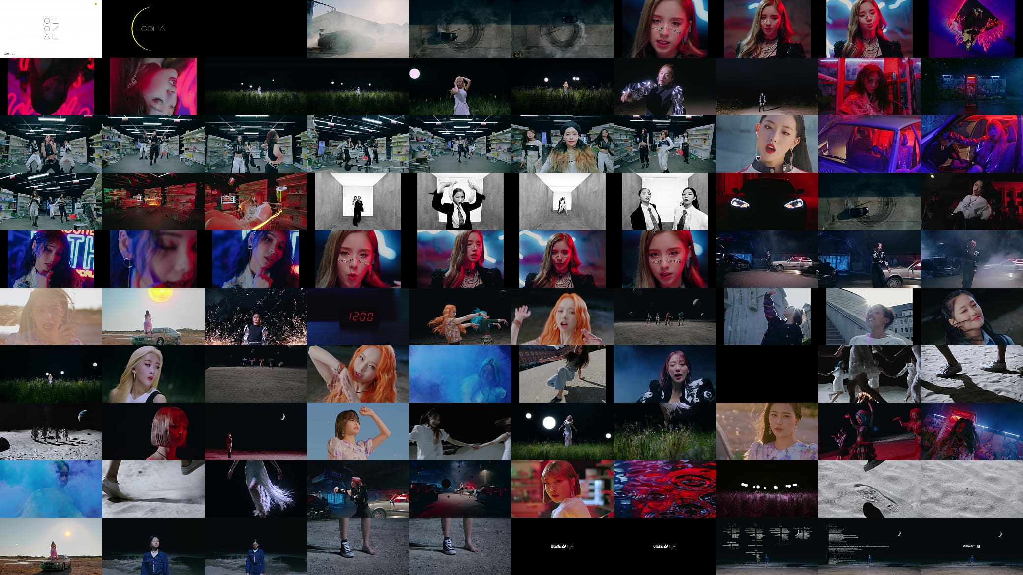 LOONA WHY NOT MV 预览图