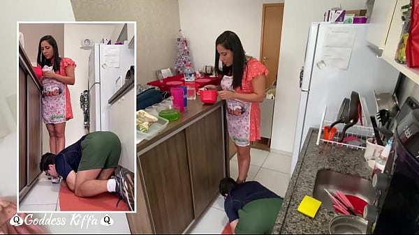 Goddess Kiffa - Hot Milf Cooking Teacher EP 1 - Student massage teacher's tired feet - FOOT WORSHIP - ASS - HIGH HEELS MULE - TABOO - FOOT DOMINATION - HUMILIATION - TOE SUCK - SOLES - FOOT GAGGING - FOOT MASSAGE - FOOT -