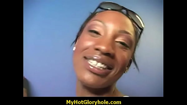 Gloryhole cutie hard cock sucking 22