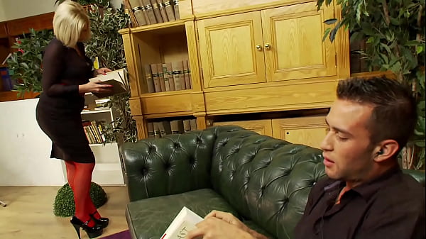 Beautiful redhead girl Leya Joy fingering and fucking her pussy with a dildo cock