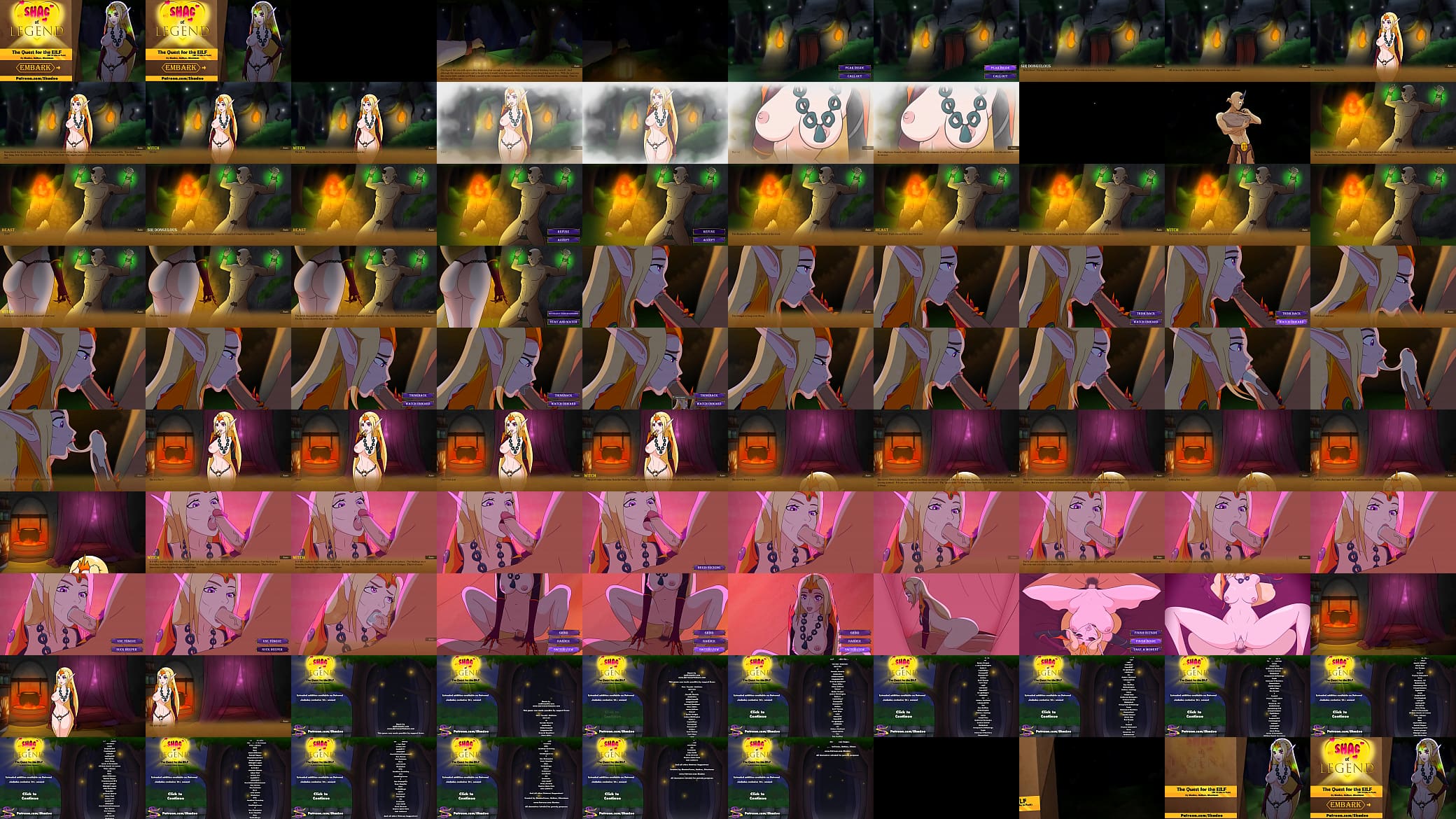 Shag of Legend fantasy elf porn game 预览图
