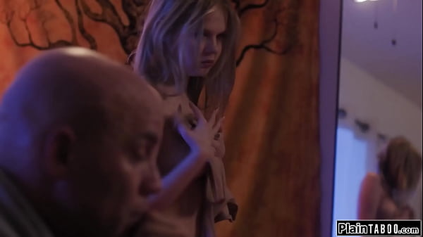 Stepdad banging his petite stepdaughter