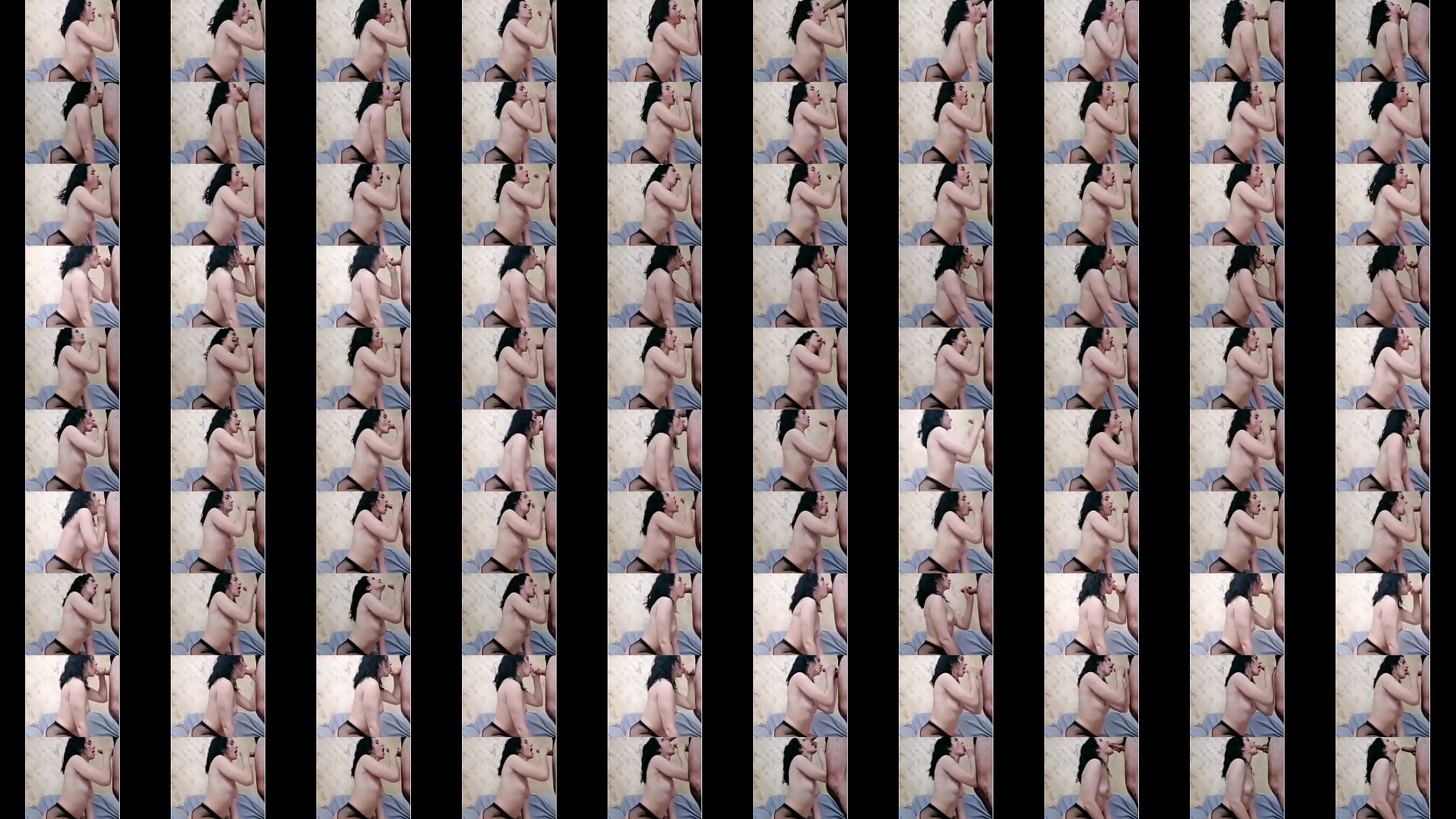 He makes her suck his dick and films it 预览图