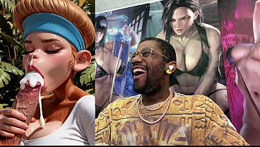 Candy Kong Facial, AI Generated