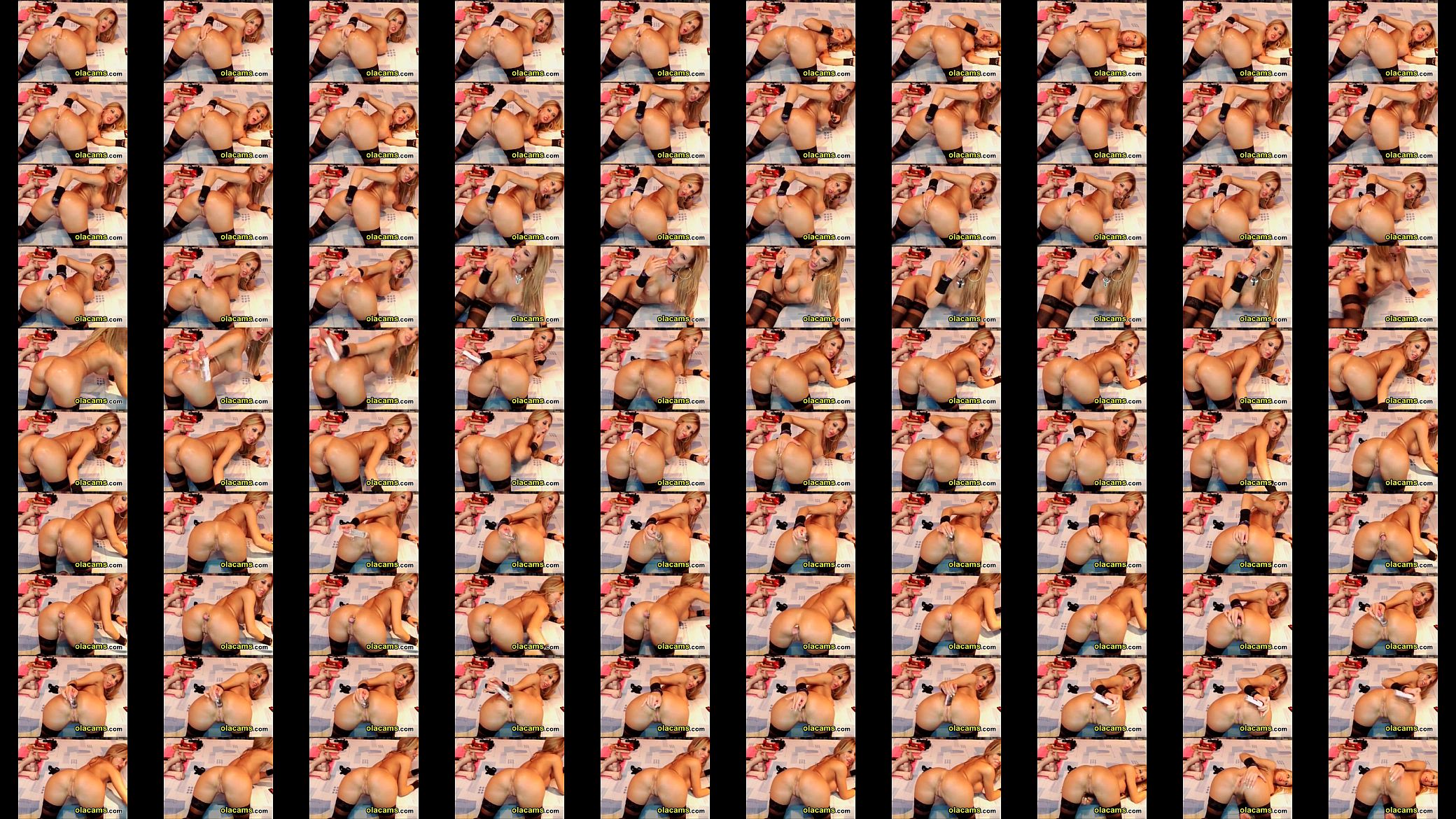 Blonde milf anal in font of cam 预览图