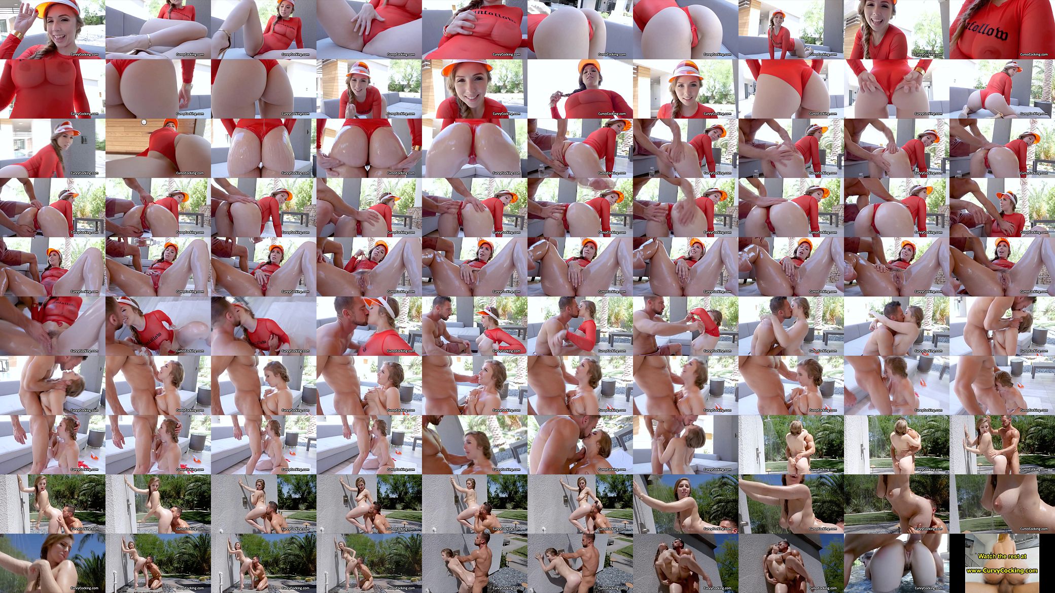 Outdoor wet fucky sucky with juicy big tit 预览图