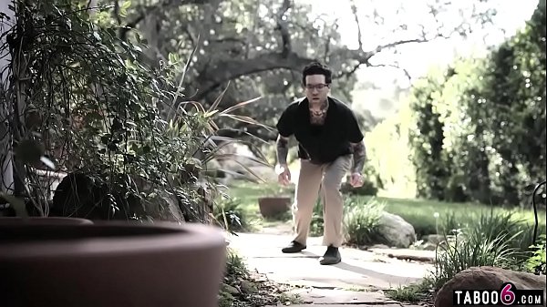Perverted neighbor makes hot teen have sex with him