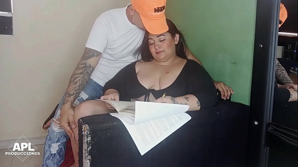 Stepmom with big ass is fucked by her stepson - Part 1