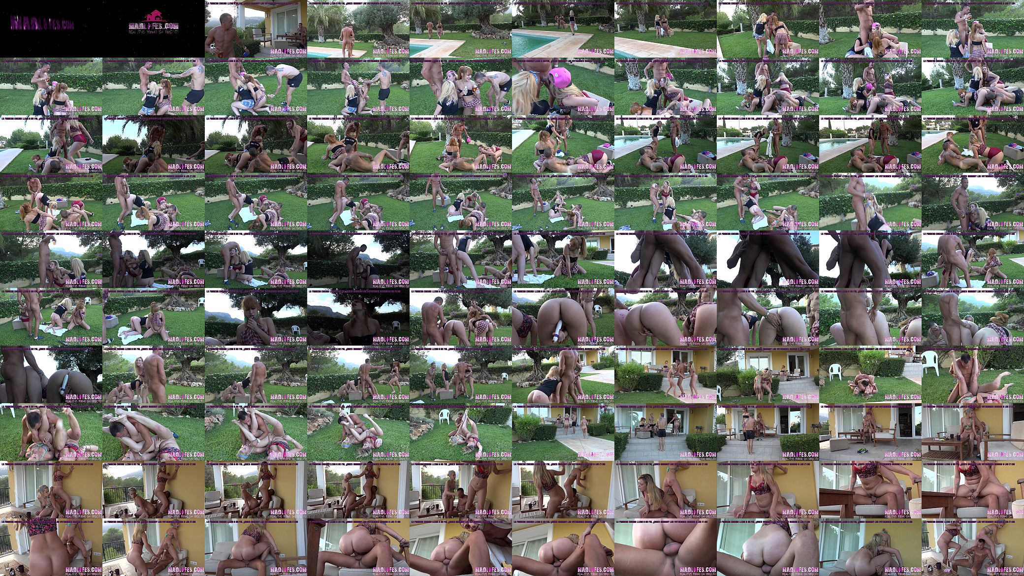 MadLifes.com - Reality show porno espa&ntilde;ol. Orgia en el jardin de la Madhouse 预览图