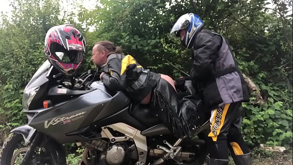 Nymphofist gay biker