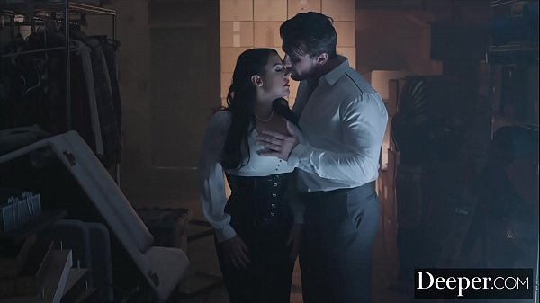 Download Video - Deeper&period; Angela White Lures Each Man In to Take Their Turn