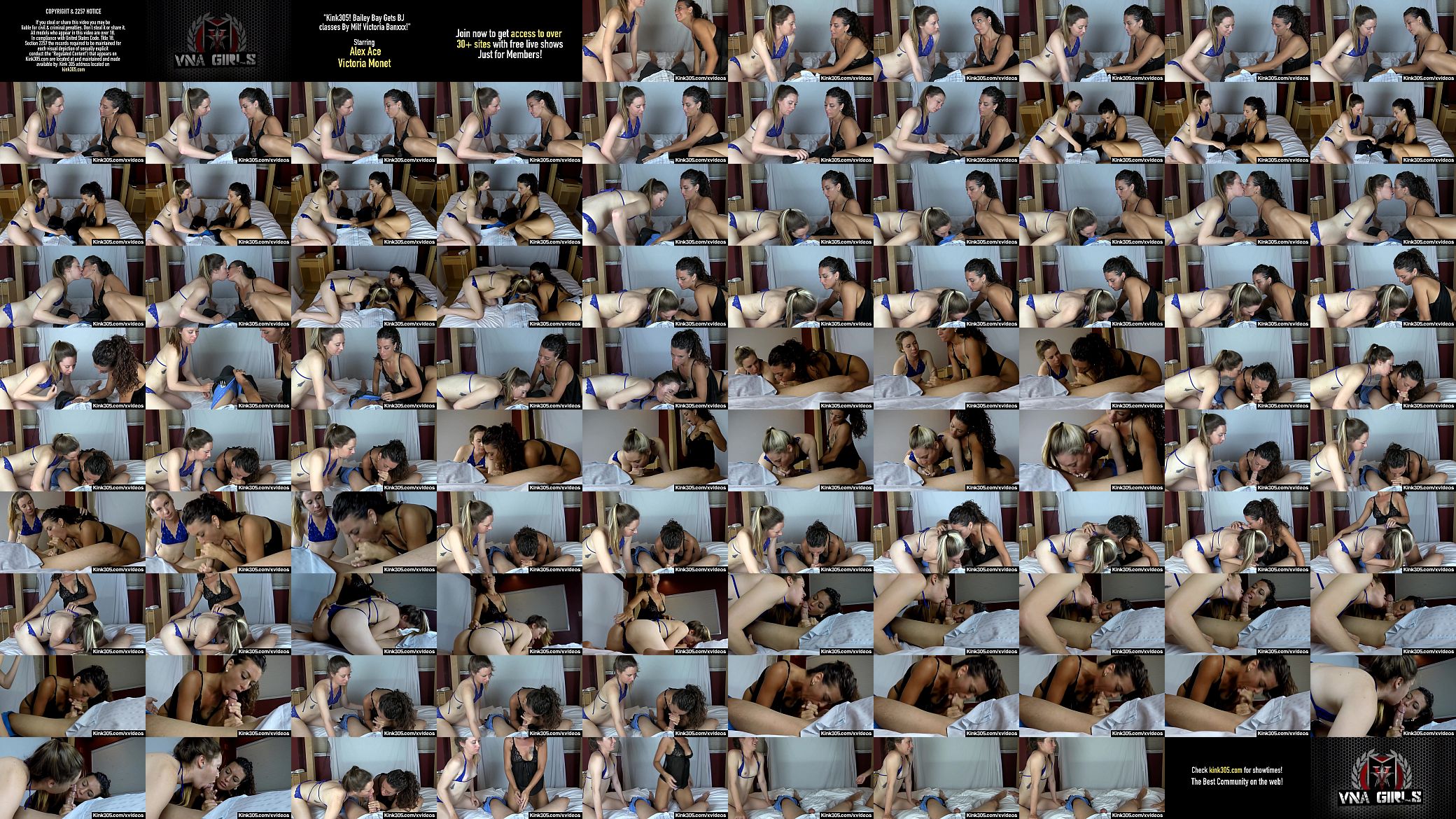 Kink305! Bailey Bay Gets BJ classes By Milf Victoria Banxxx! 预览图