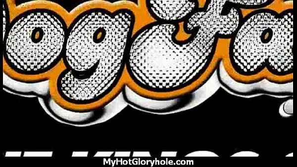 babe sucks and fucks black cock at Gloryhole 1