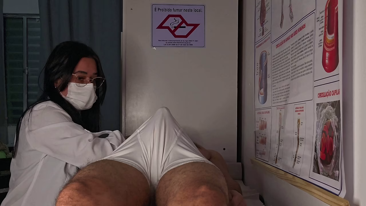 Nurse and esthetician observes patient'_s erection!