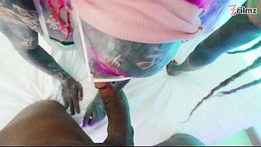 ALT POV 3some with a ladyboy