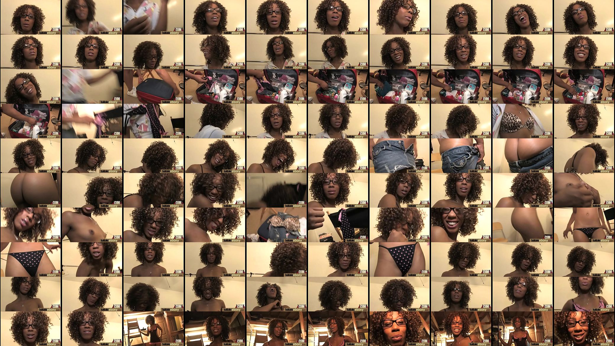 Ebony whore rides cocks and swallows sperm 25 预览图