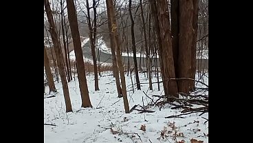 Things I did privately for free in my snowy backyard a little more naked looking around this time of the year last year 2