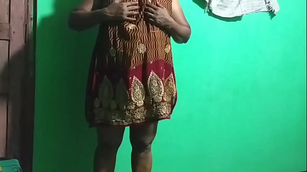 Indian horny milf using umbrella