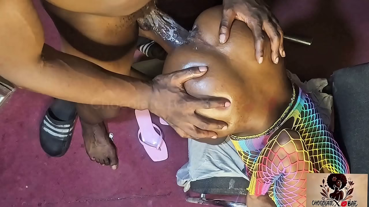 Getting my juicy bubble butt Plowed by heavy African BBC!! Watch n cum!! **skyview pt2**