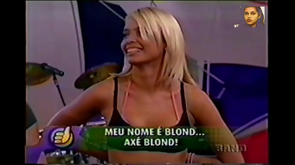 Team Axe Blonde strip (Super Positive brazilian TV)