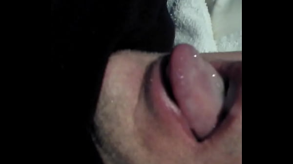 Jbarths shooting cum into own mouth