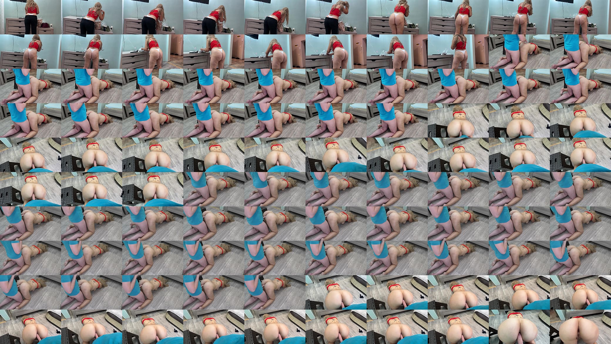 Big ass MILF does not fit in her pants and gets anal sex for it 预览图