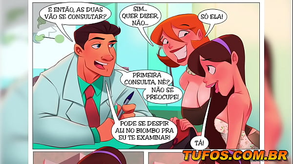 First time at the gynecologist! Sacanas porn comics!