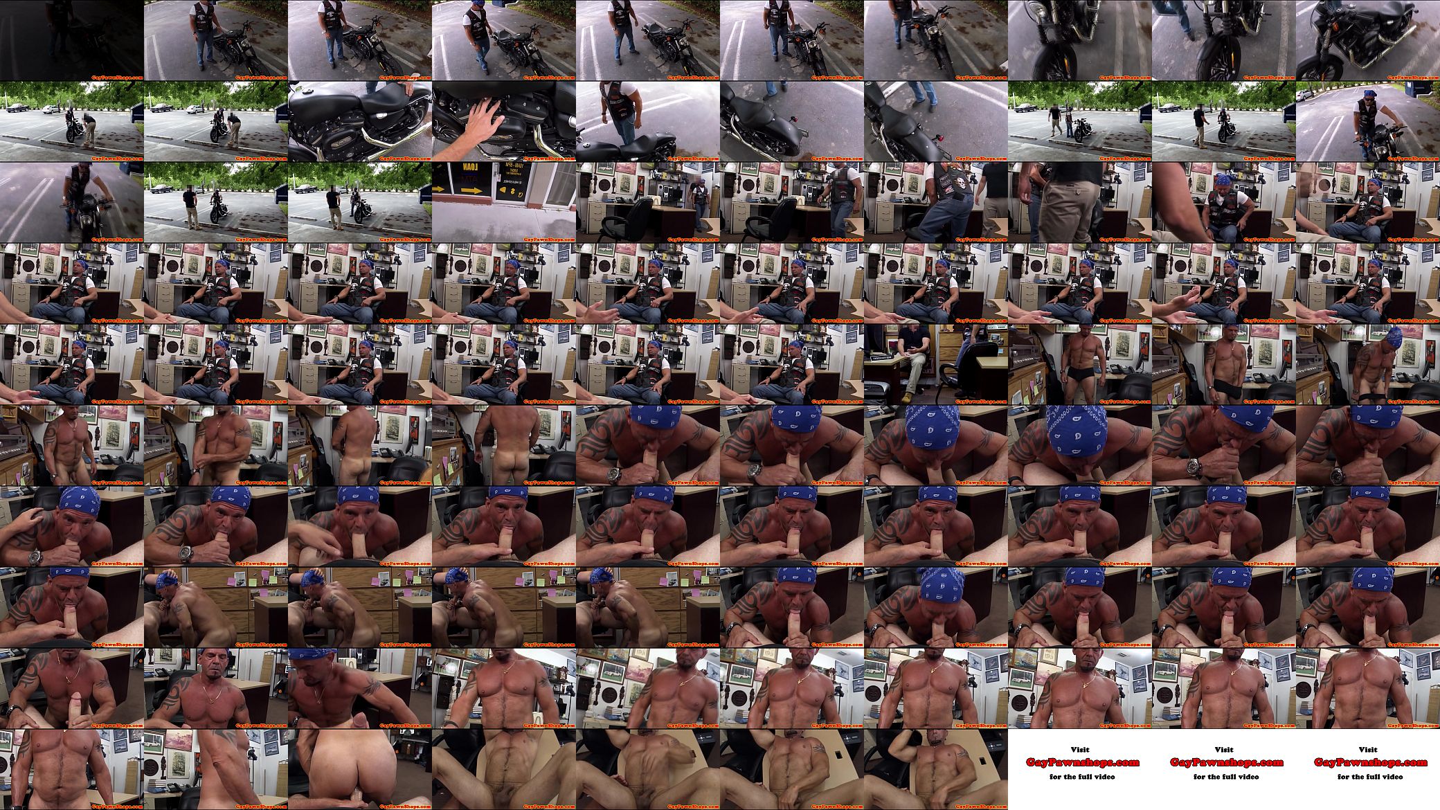 Muscular mature biker pawns ass for cash 预览图