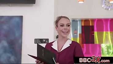 Download Video - Waitress Serves Up Her Wet Pussy and Tight Ass for a Lunchtime BBC DP