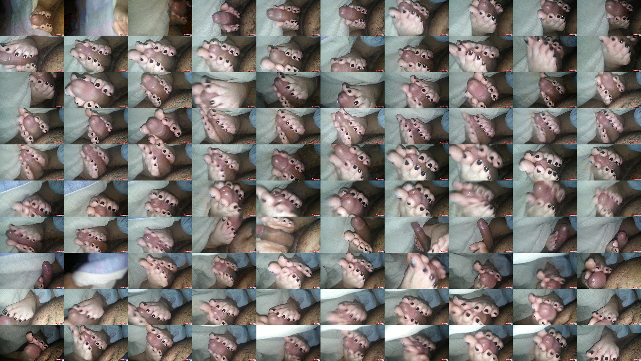 Couple footjob cuming in the webcam 预览图