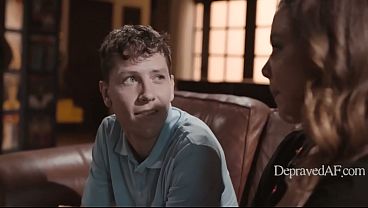 Making Her Step Son Seduce Widowed Wealthy Neighbor - Natasha Nice