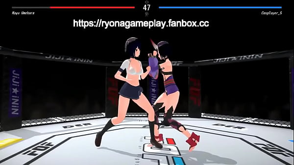 Cute ladies having sex in Fuck or fight new 2024 ryona hentai game